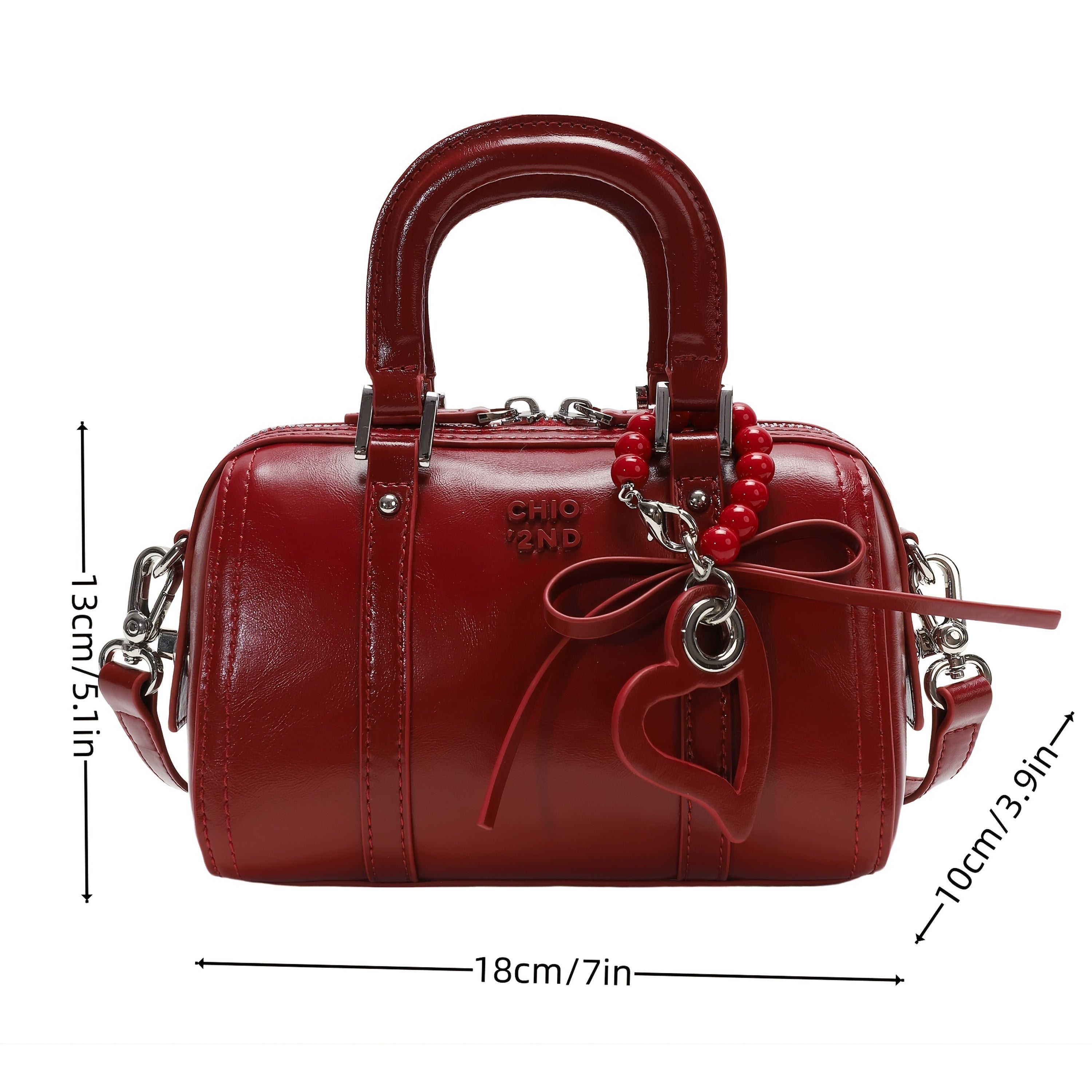 Red Boston Bag (Copy)