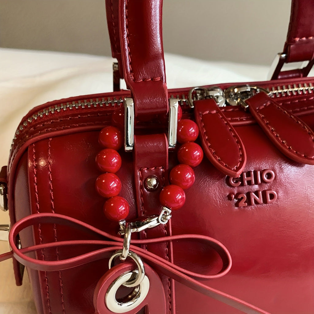 Red Boston Bag (Copy)