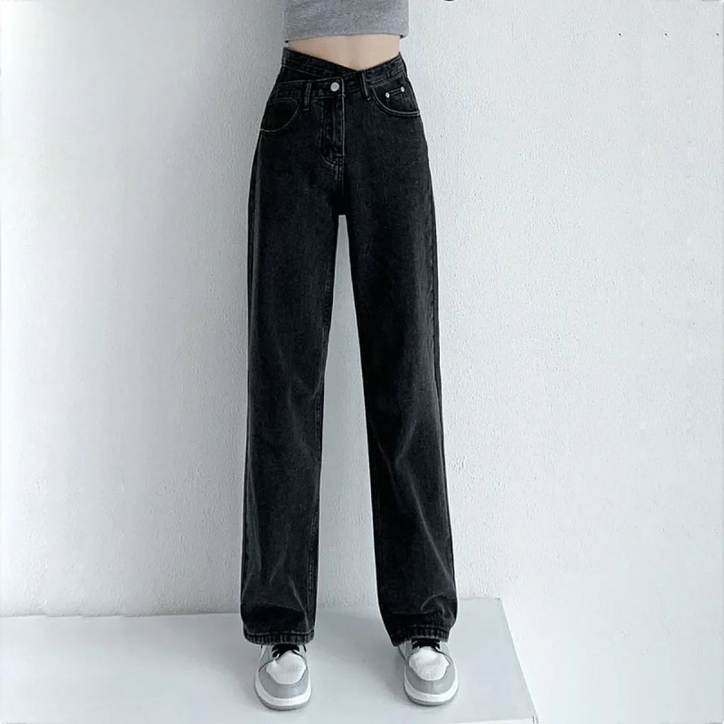 High Waist Wide Leg Jeans