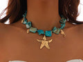 Vintage large starfish necklace